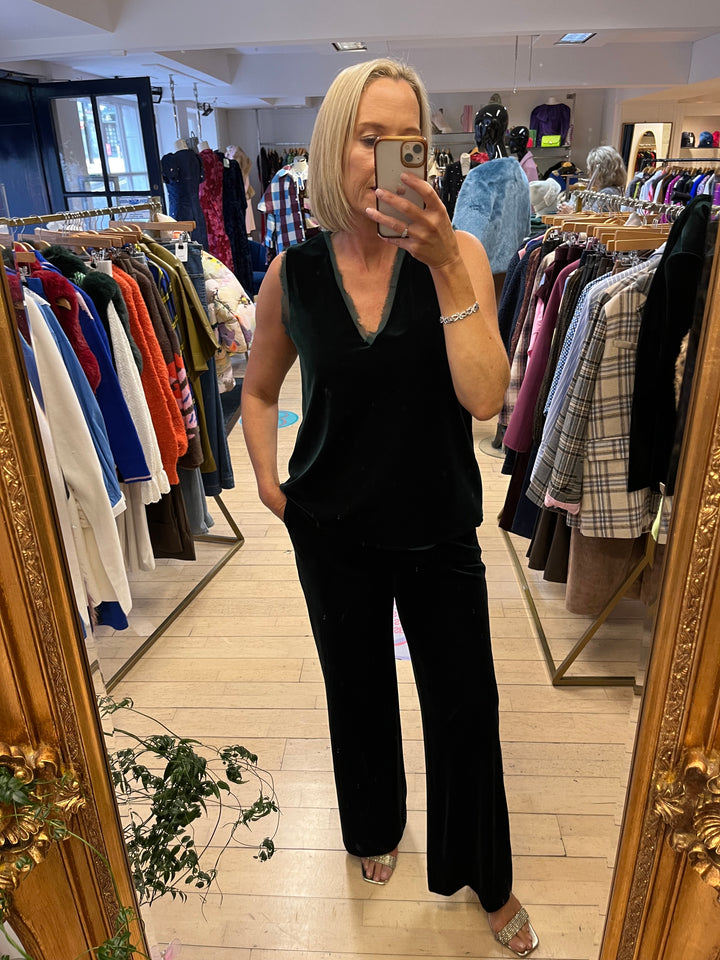 Victoria Velvet Top