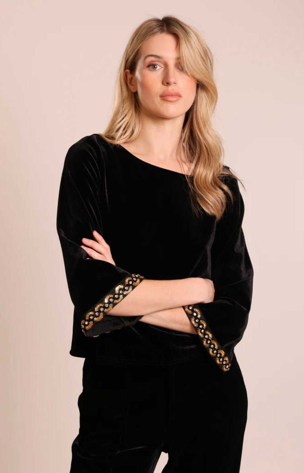 Forgotten Top Black - Traffic People - Orchid Boutique
