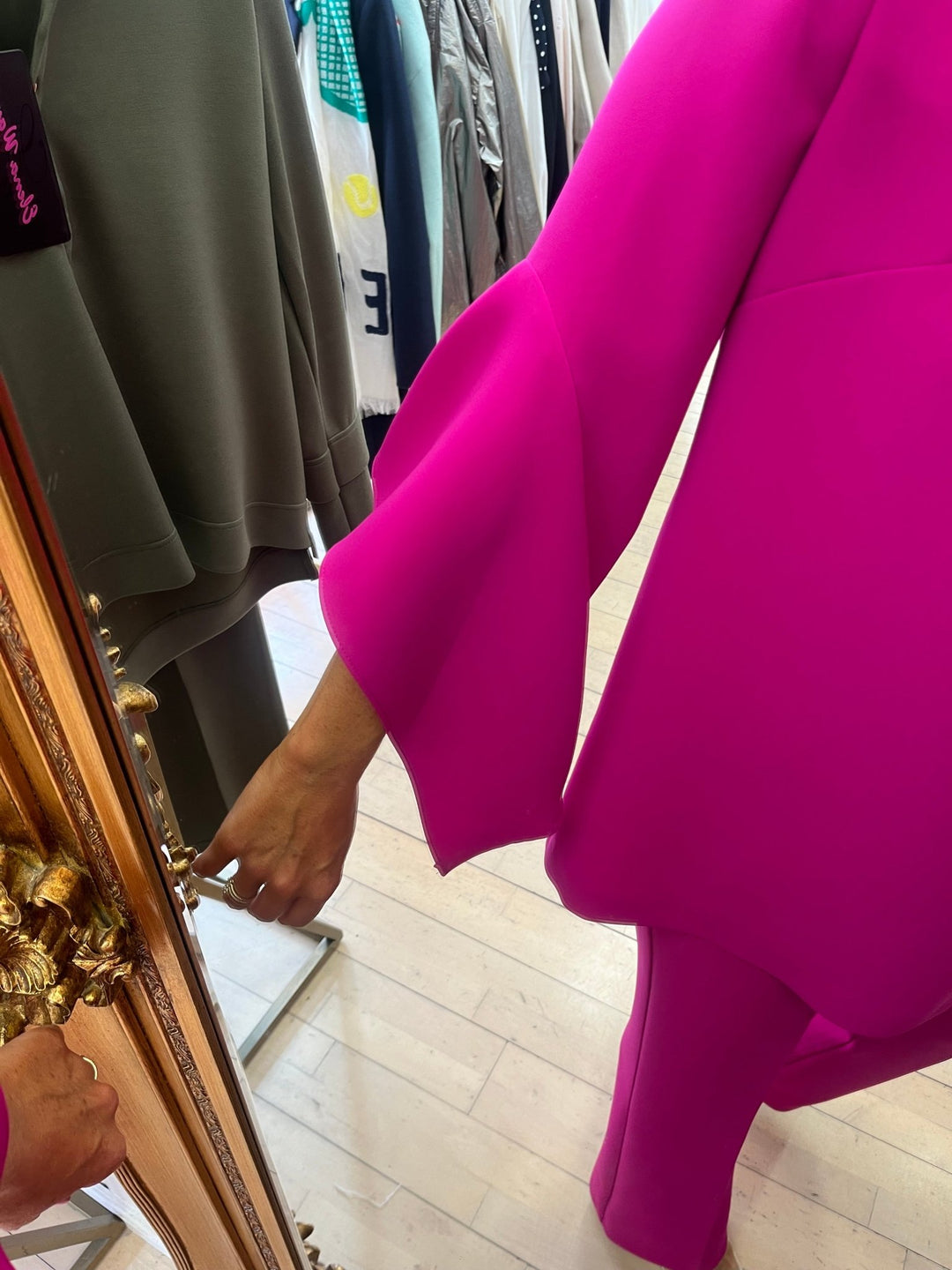 Bibi Trouser Suit Pink - Carla Ruiz - Orchid Boutique