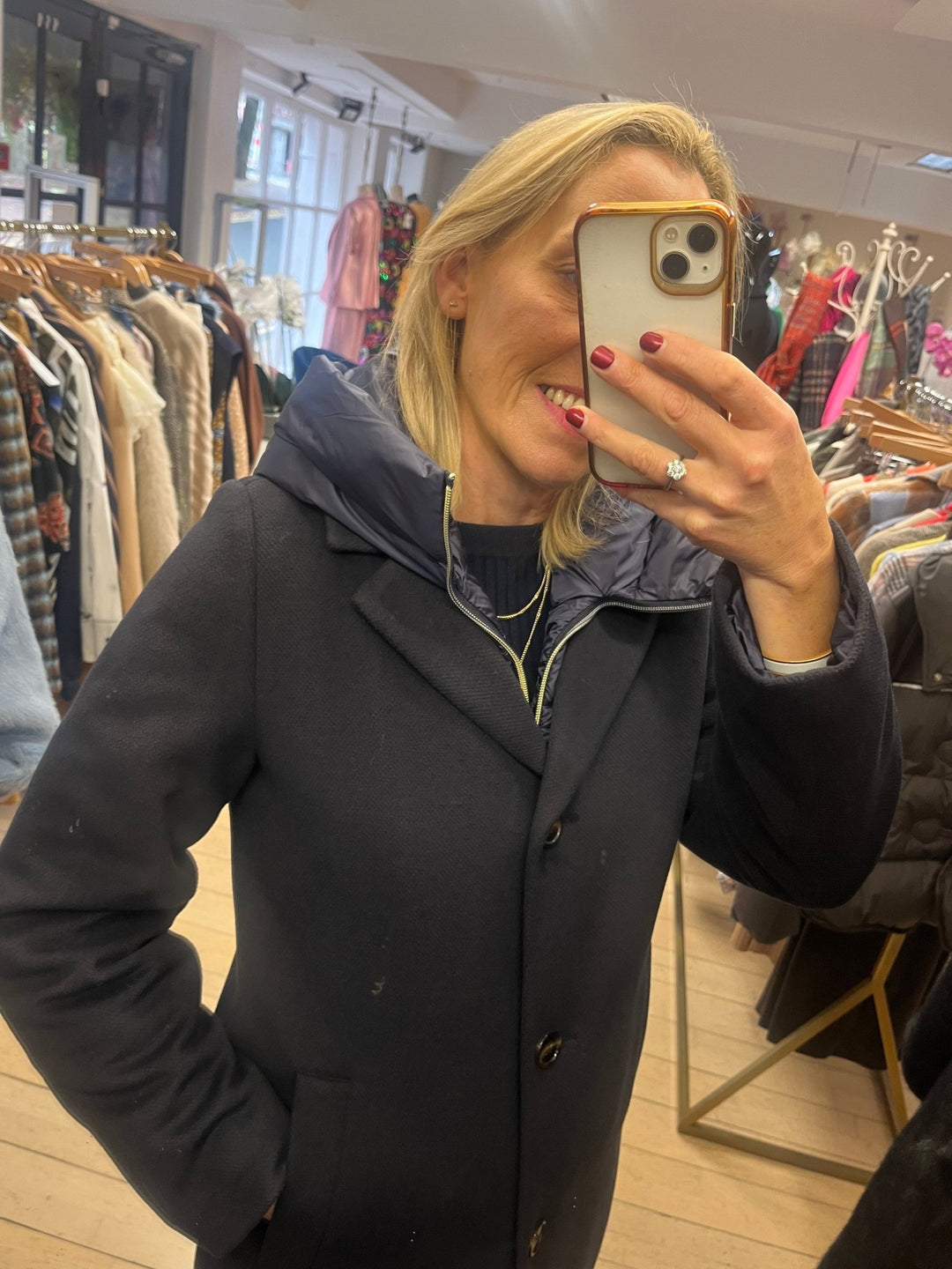 Desidero Navy - Emme - Orchid Boutique