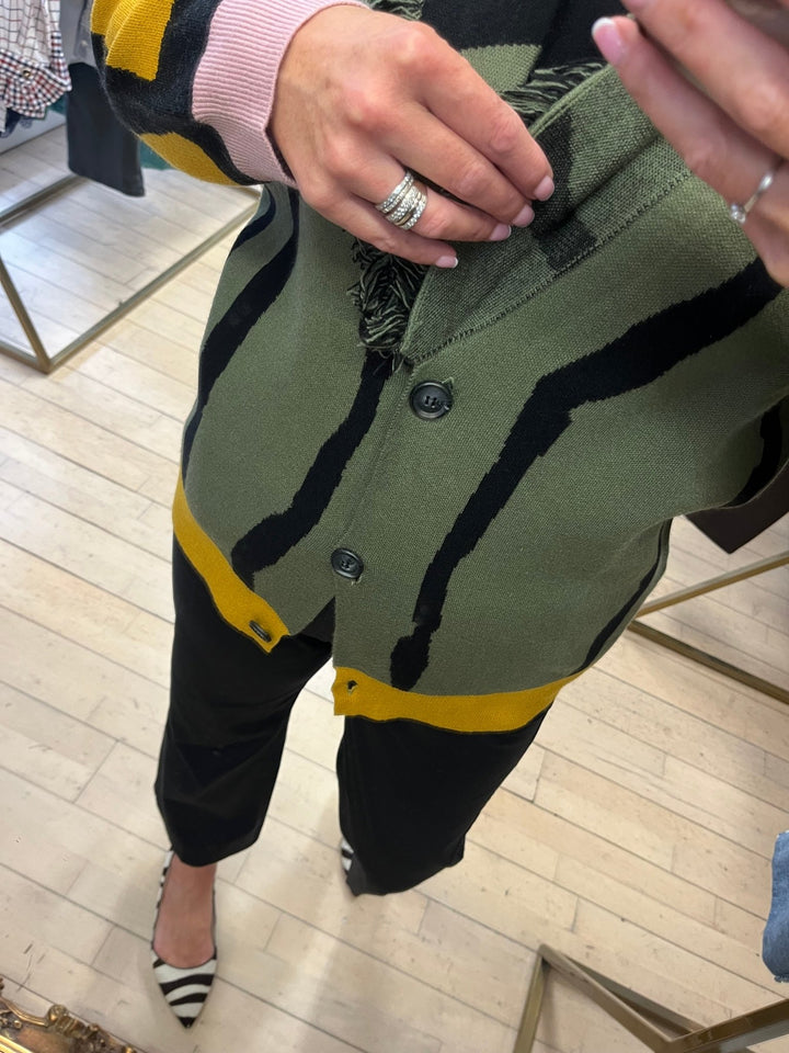 Militare Cardigan - Zoe - Orchid Boutique