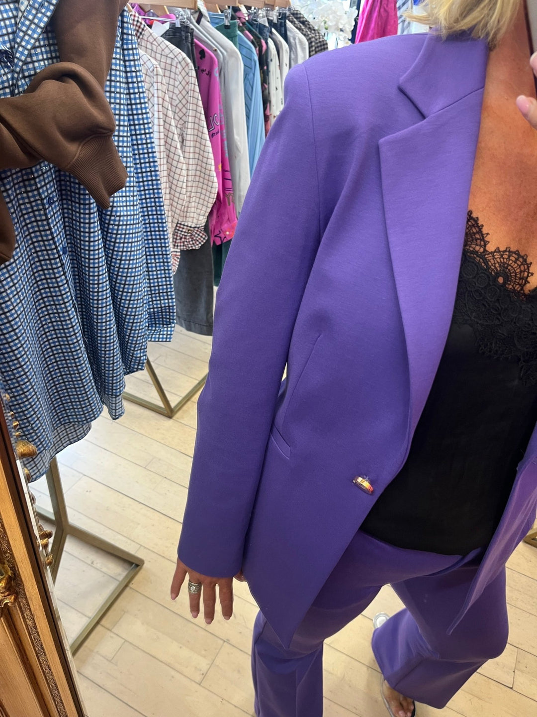 Glicine Blazer - Fracomina - Orchid Boutique