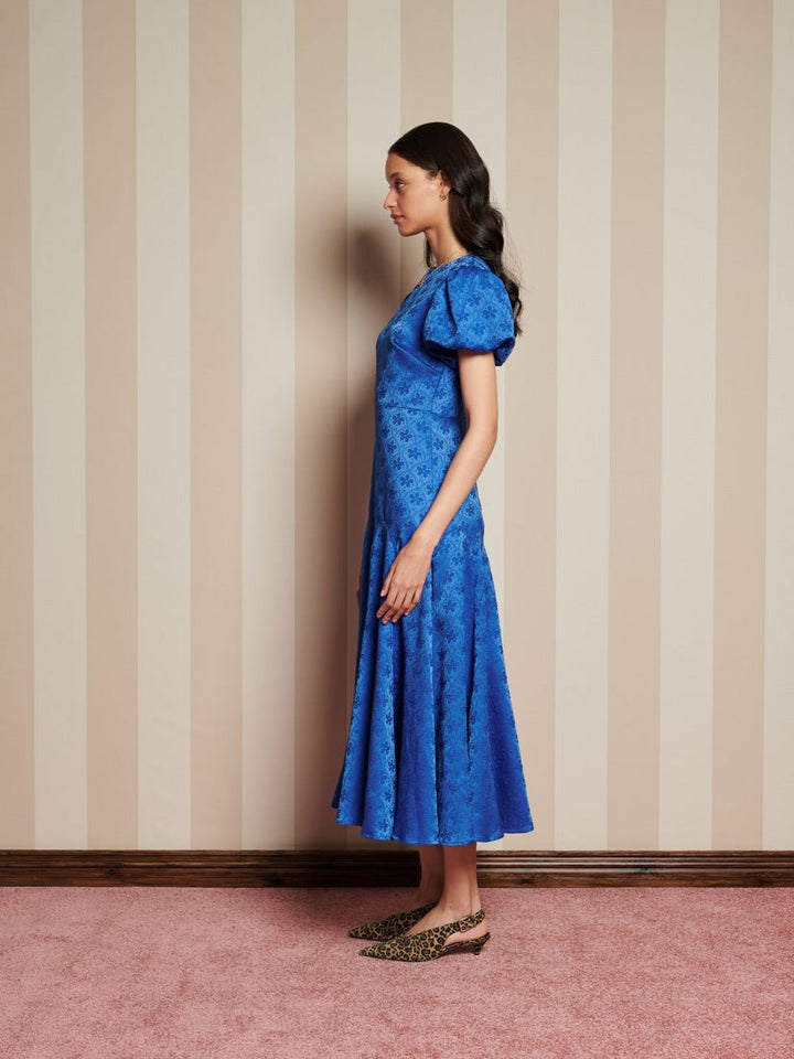 Oriel Jacquard Midi Dress