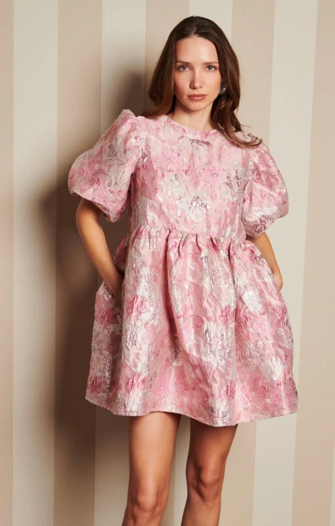 Jam Jar Jacquered Mini Dress - Sister Jane - Orchid Boutique