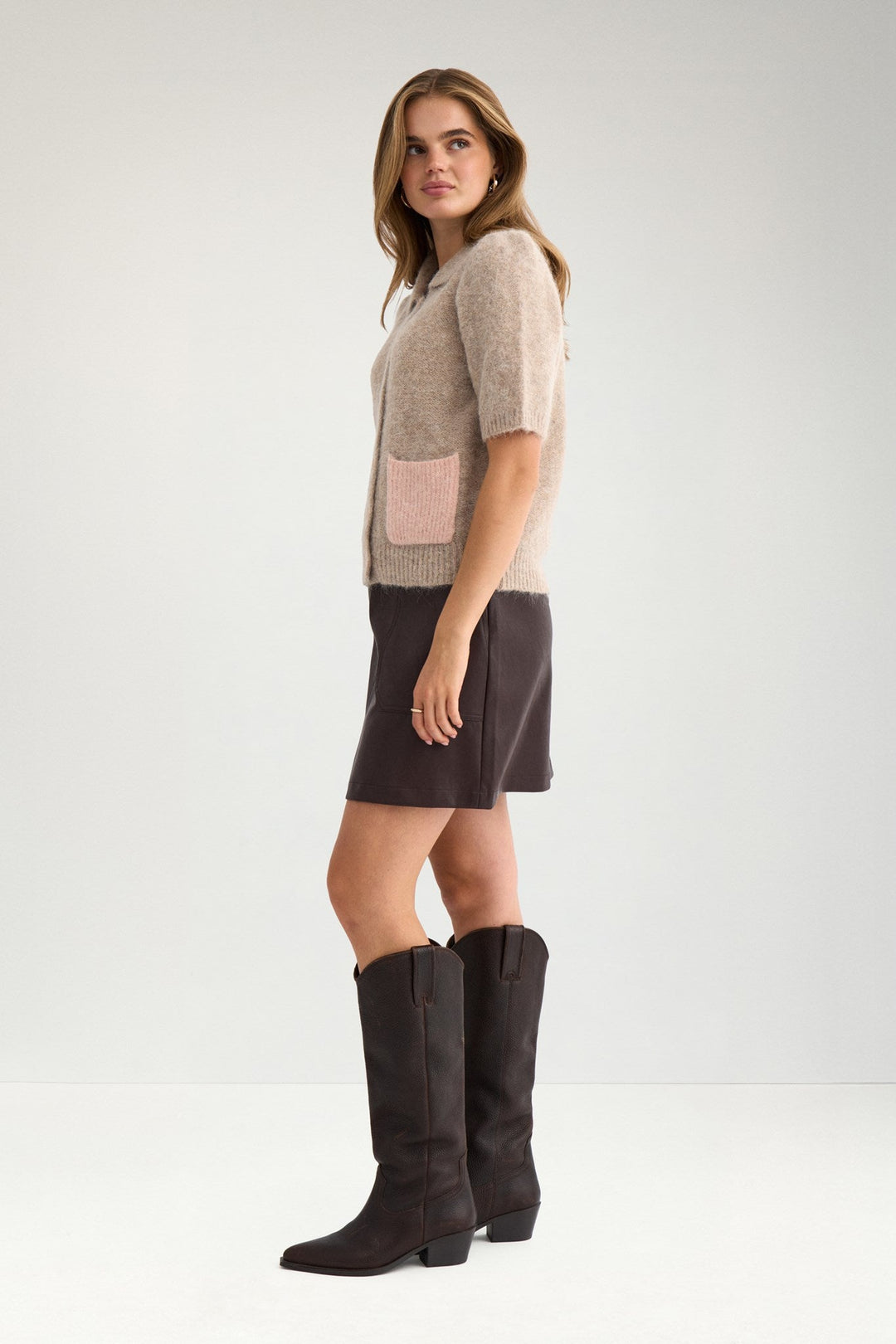Salia CARDIGAN - Sesame