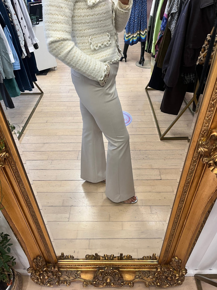 Bootcut Antique White - Fracomina - Orchid Boutique