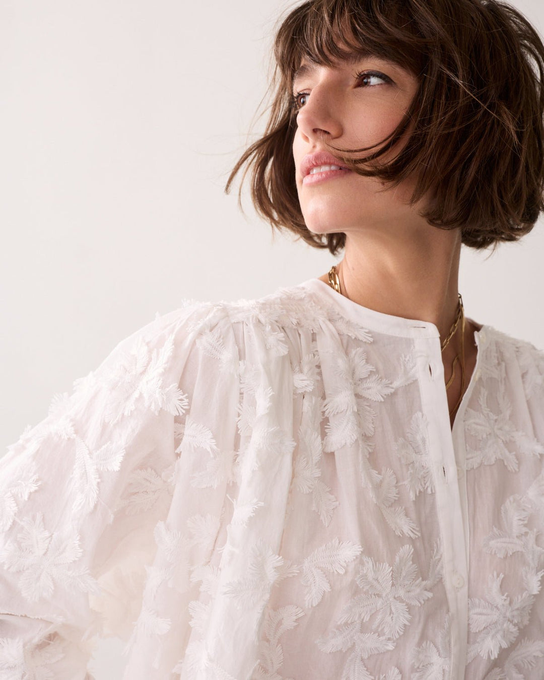 3D Fluffy Blouse - Summum - Orchid Boutique