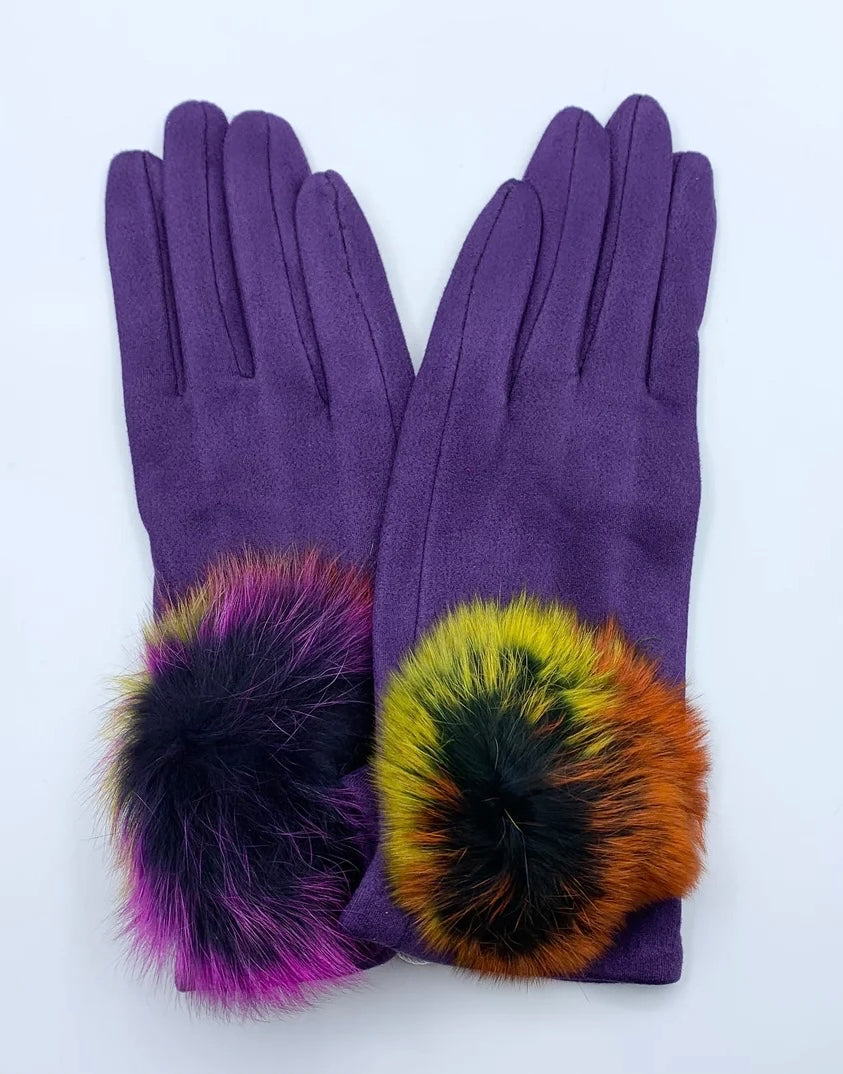 Purple Bon Bon Glove