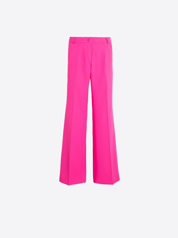 Crep Fucsia Pants - Vilagallo - Orchid Boutique