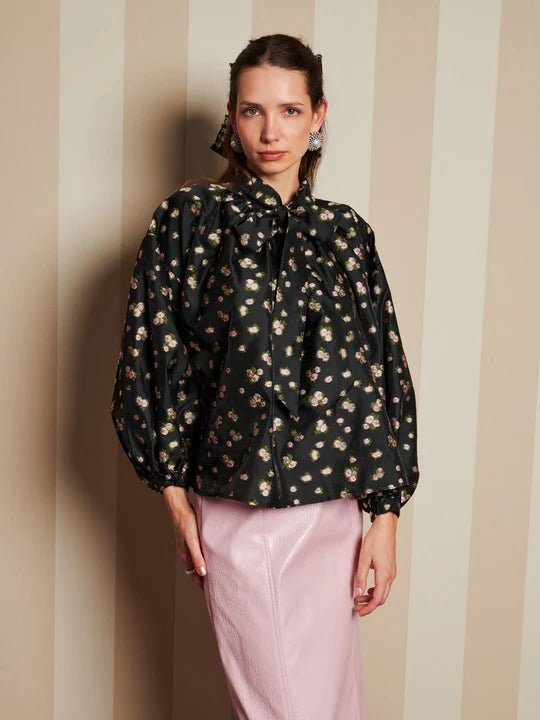 Tea Rose Jacquered Blouse - Sister Jane - Orchid Boutique