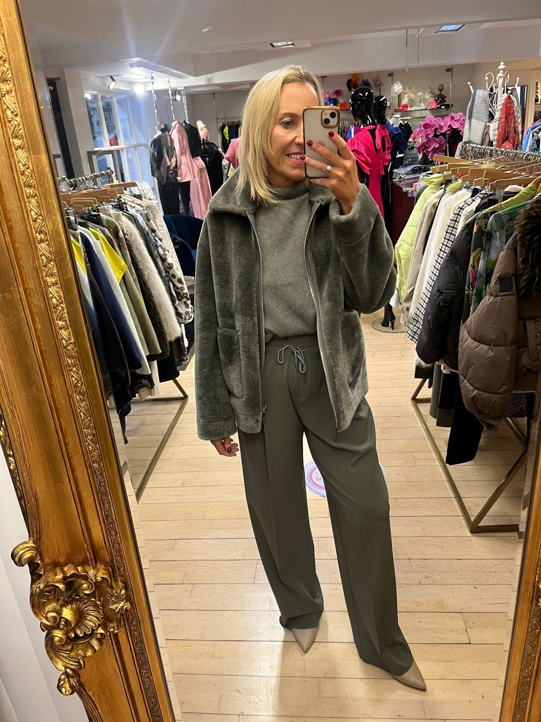 Fresa Olive Reversible - Marella - Orchid Boutique