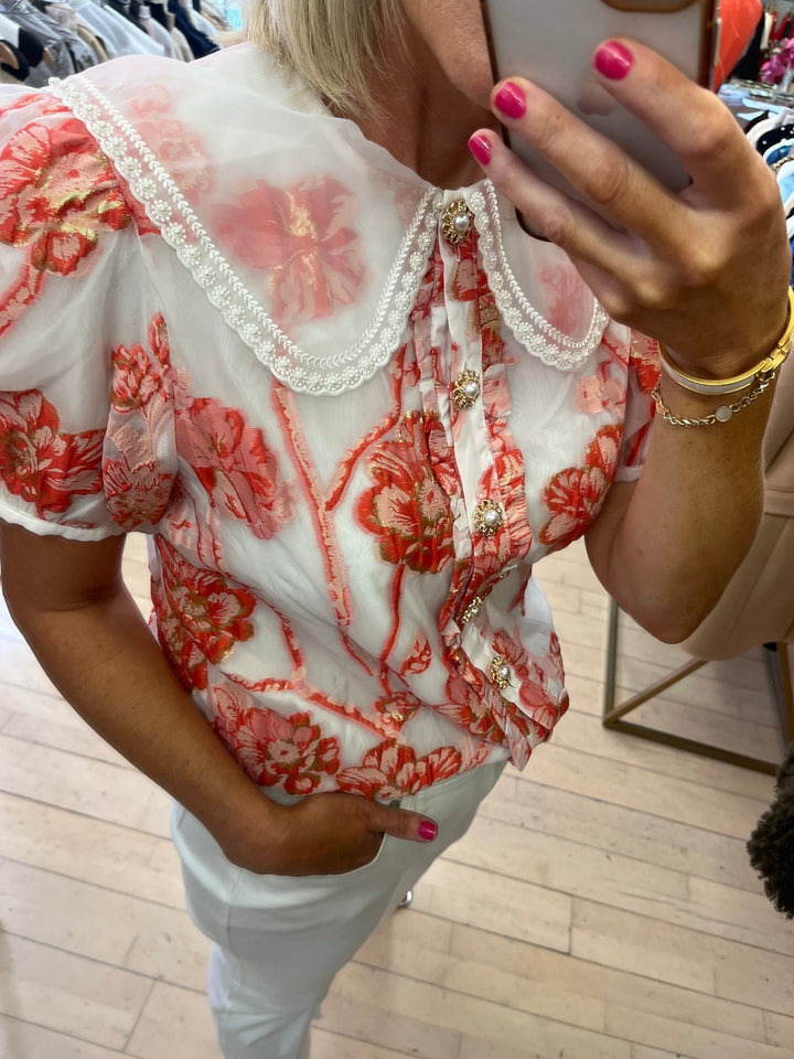 Willa Jacquard Blouse - Sister Jane - Orchid Boutique