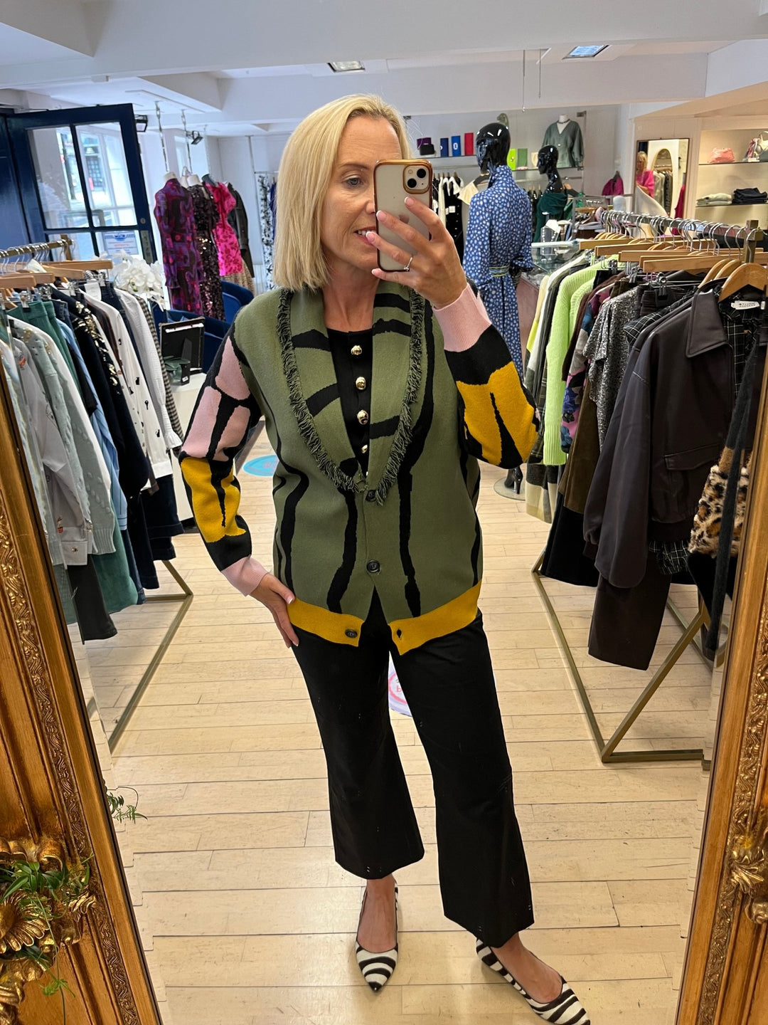 Militare Cardigan - Zoe - Orchid Boutique