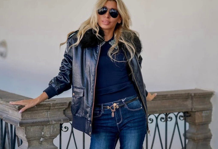 Bomber Jacket - Fracomina - Orchid Boutique