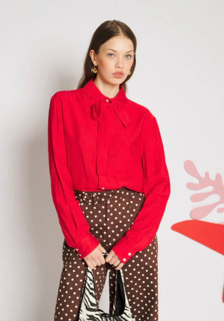 Julien Bow Shirt