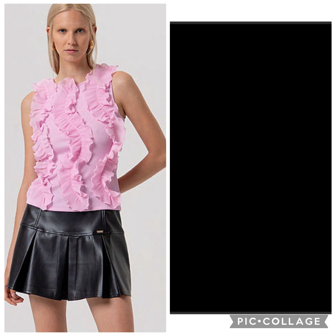 Tank Top Black - Fracomina - Orchid Boutique