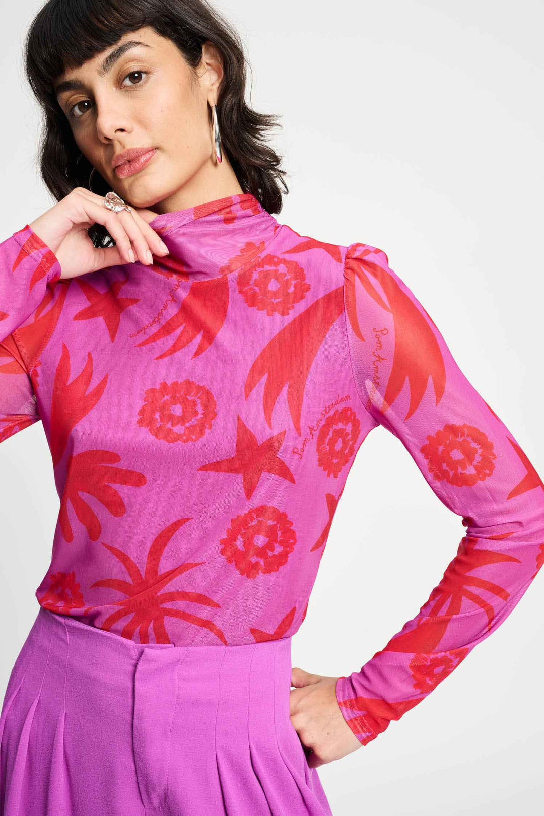 TURTLENECK SPLASHING FIREWORKS - POM Amsterdam - Orchid Boutique