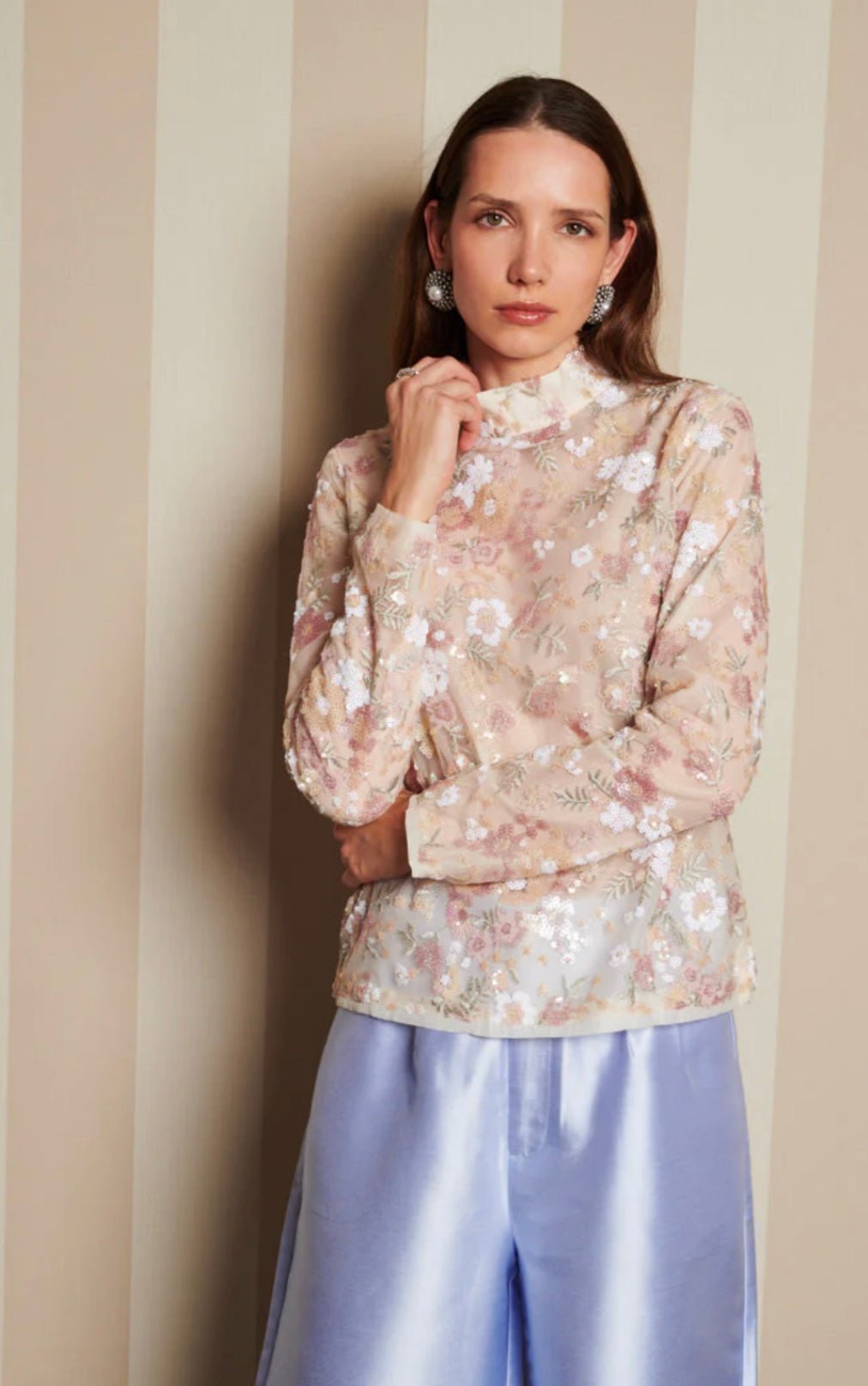 DREAM Wallpaper Sequin Top - Sister Jane - Orchid Boutique