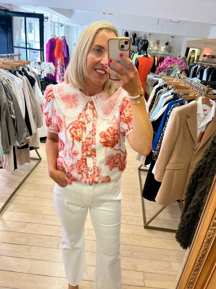 Willa Jacquard Blouse - Sister Jane - Orchid Boutique