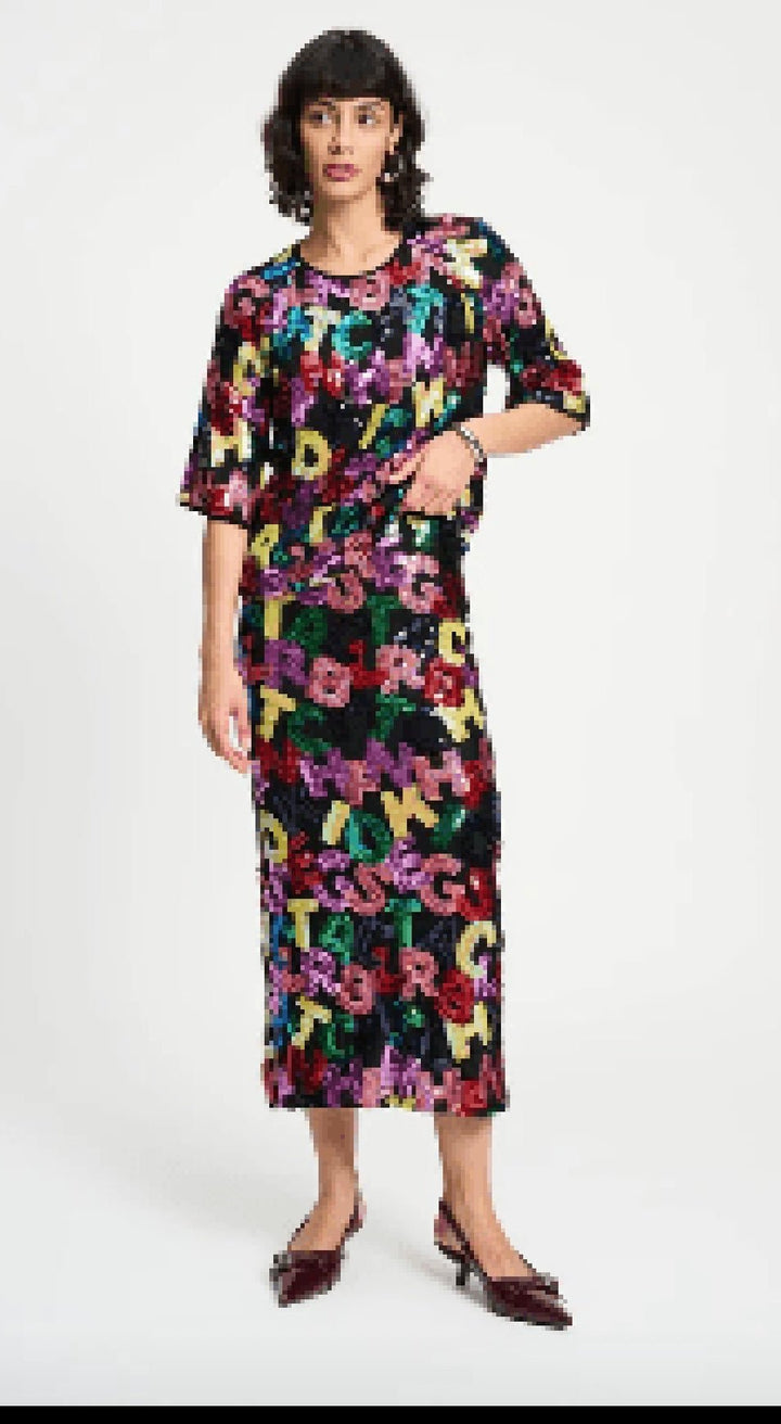 Splashing Letters Skirt - POM Amsterdam - Orchid Boutique