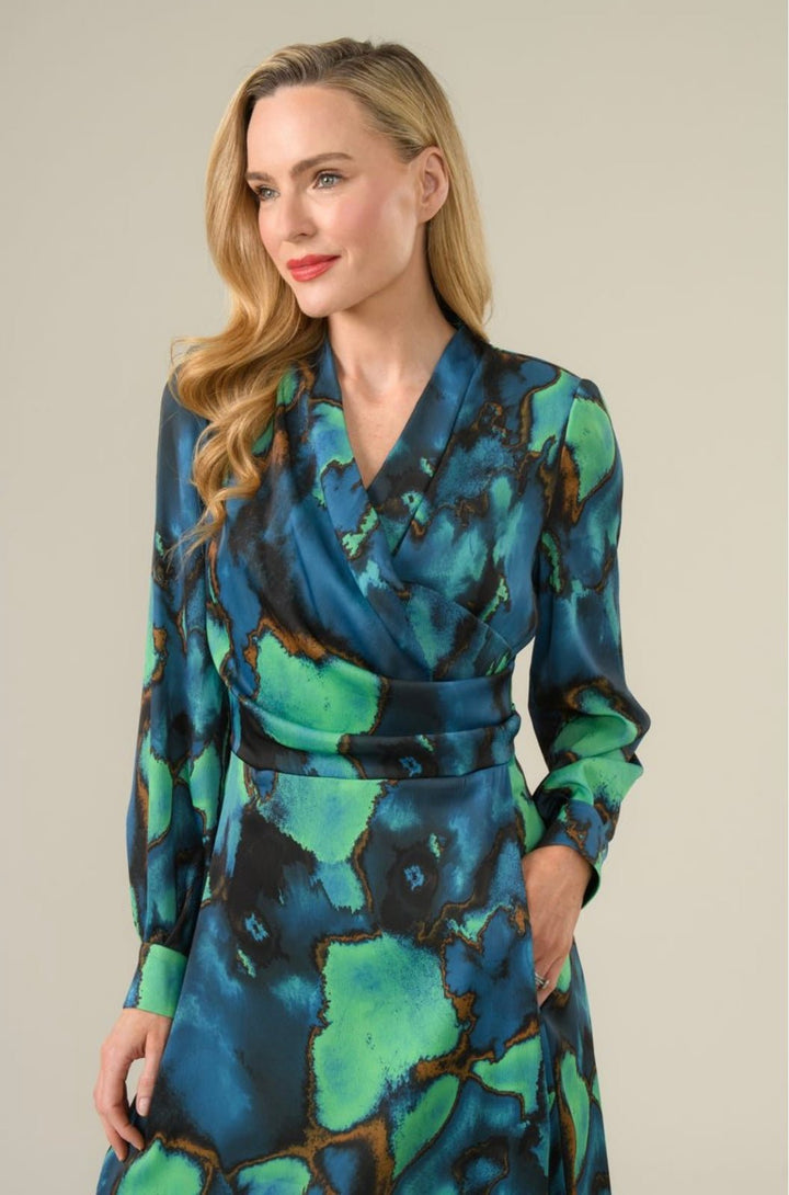 Agnes Teal Print - Caroline Kilkenny - Orchid Boutique