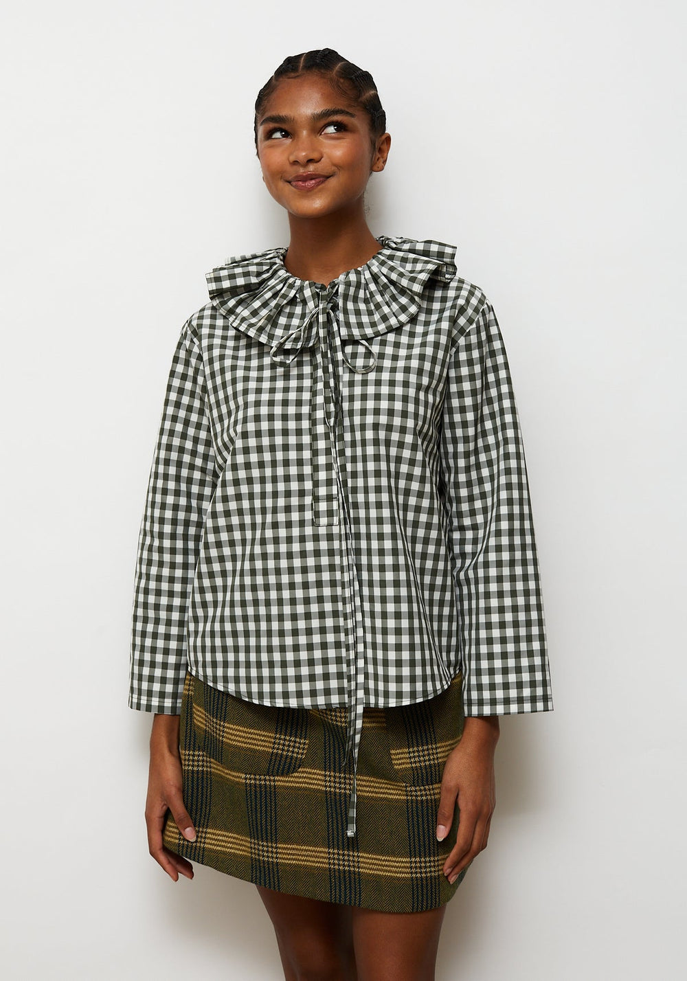 Heidi Khaki Shirt - Dr.Bloom - Orchid Boutique