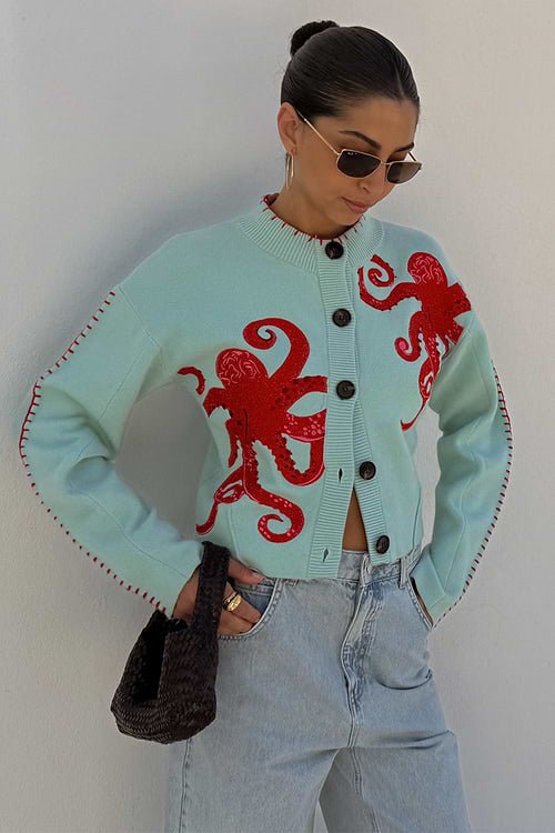 Octopus Cardigan - Never Fully Dressed - Orchid Boutique