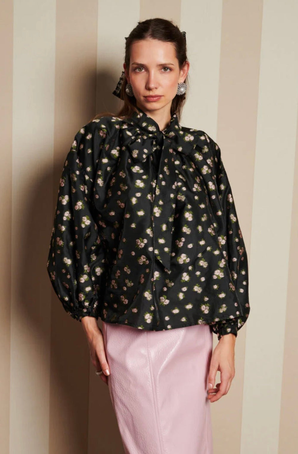 Tea Rose Jacquered Blouse - Sister Jane - Orchid Boutique