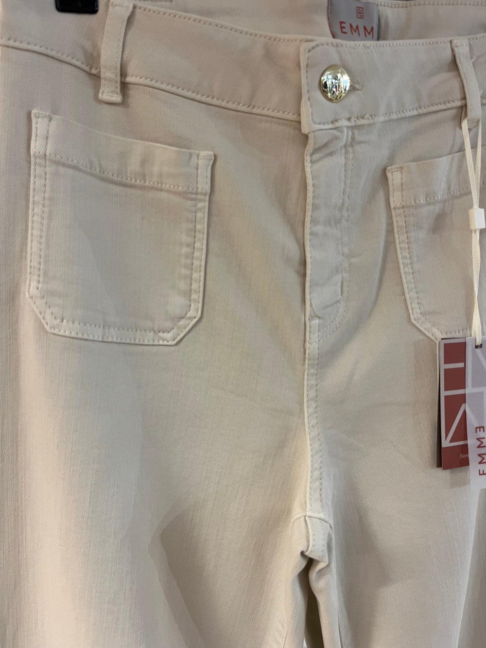 Rident Cream Jeans - Emme - Orchid Boutique