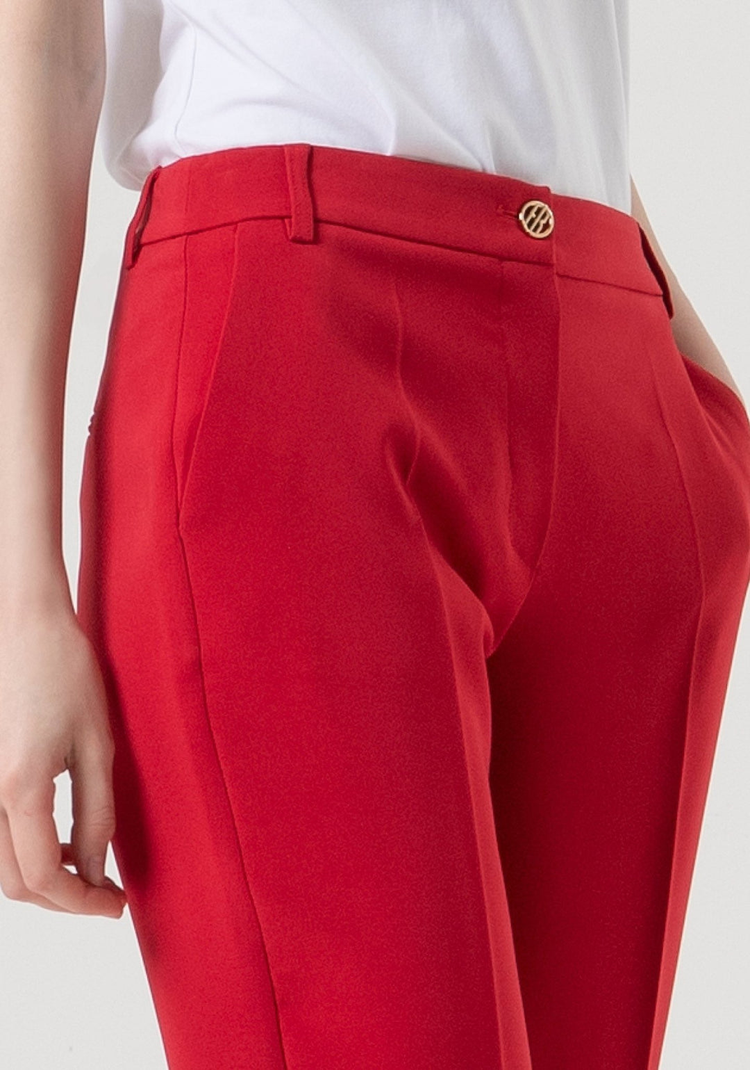 Redwine Chinos - Fracomina - Orchid Boutique