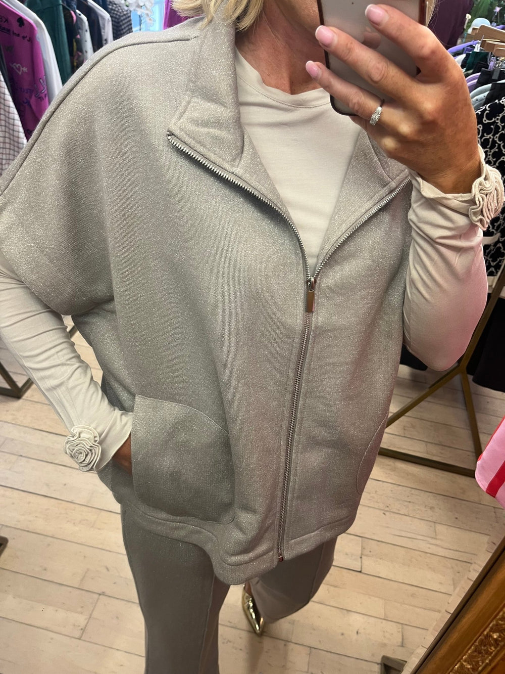 Sheena Gilet - Orly - Orchid Boutique