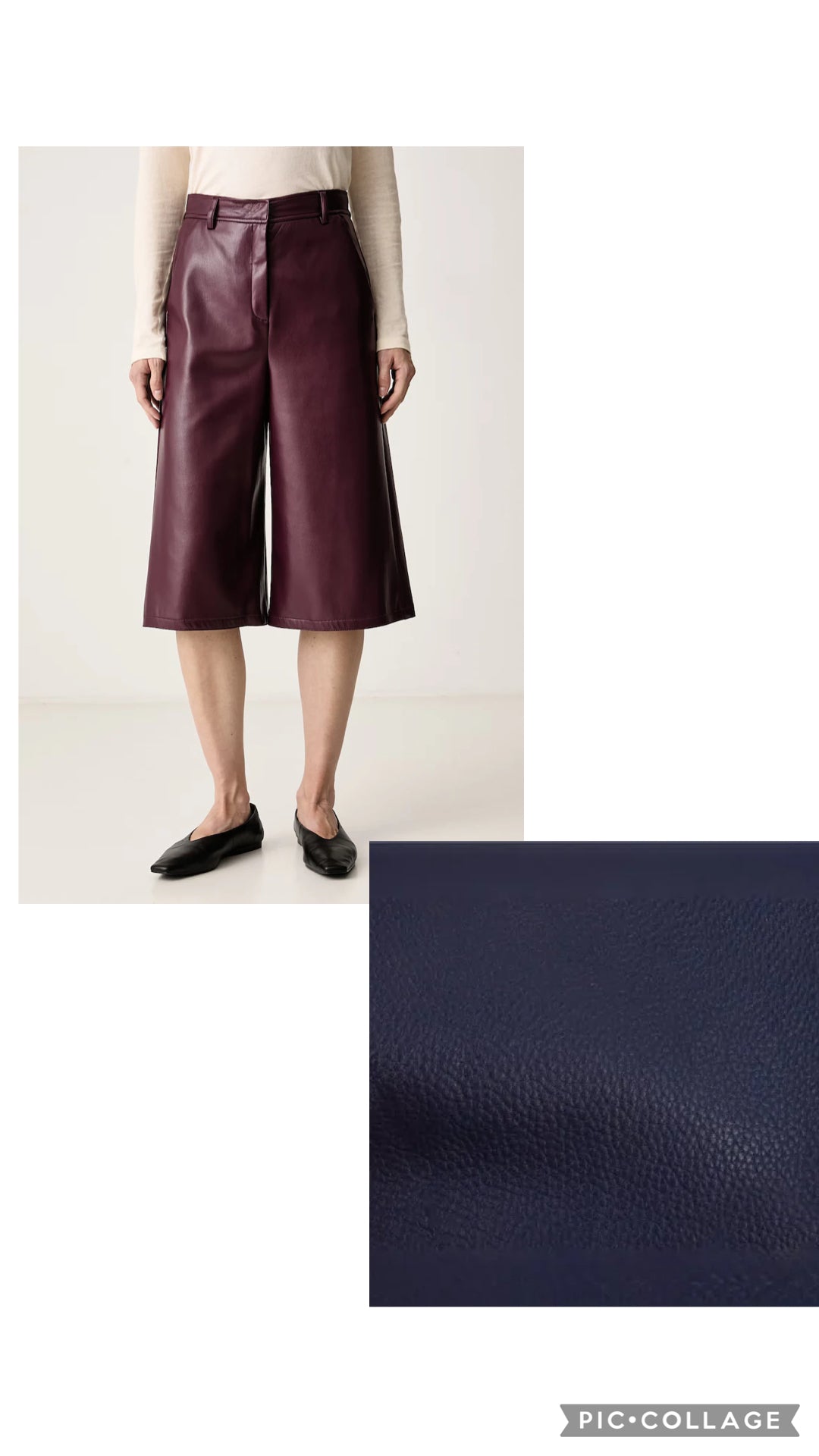 Fiocco Navy Cullottes