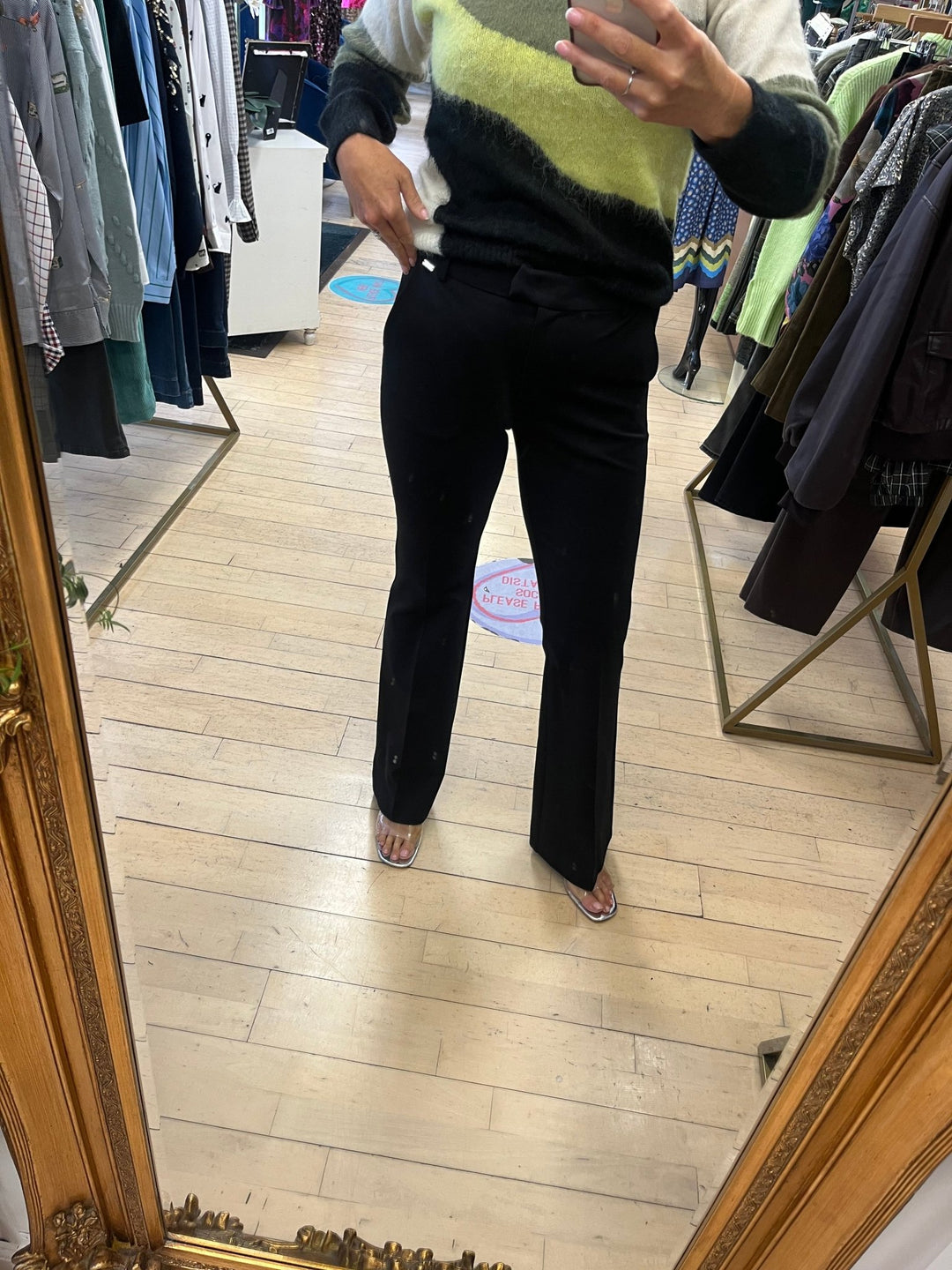 Bootcut Black - Fracomina - Orchid Boutique