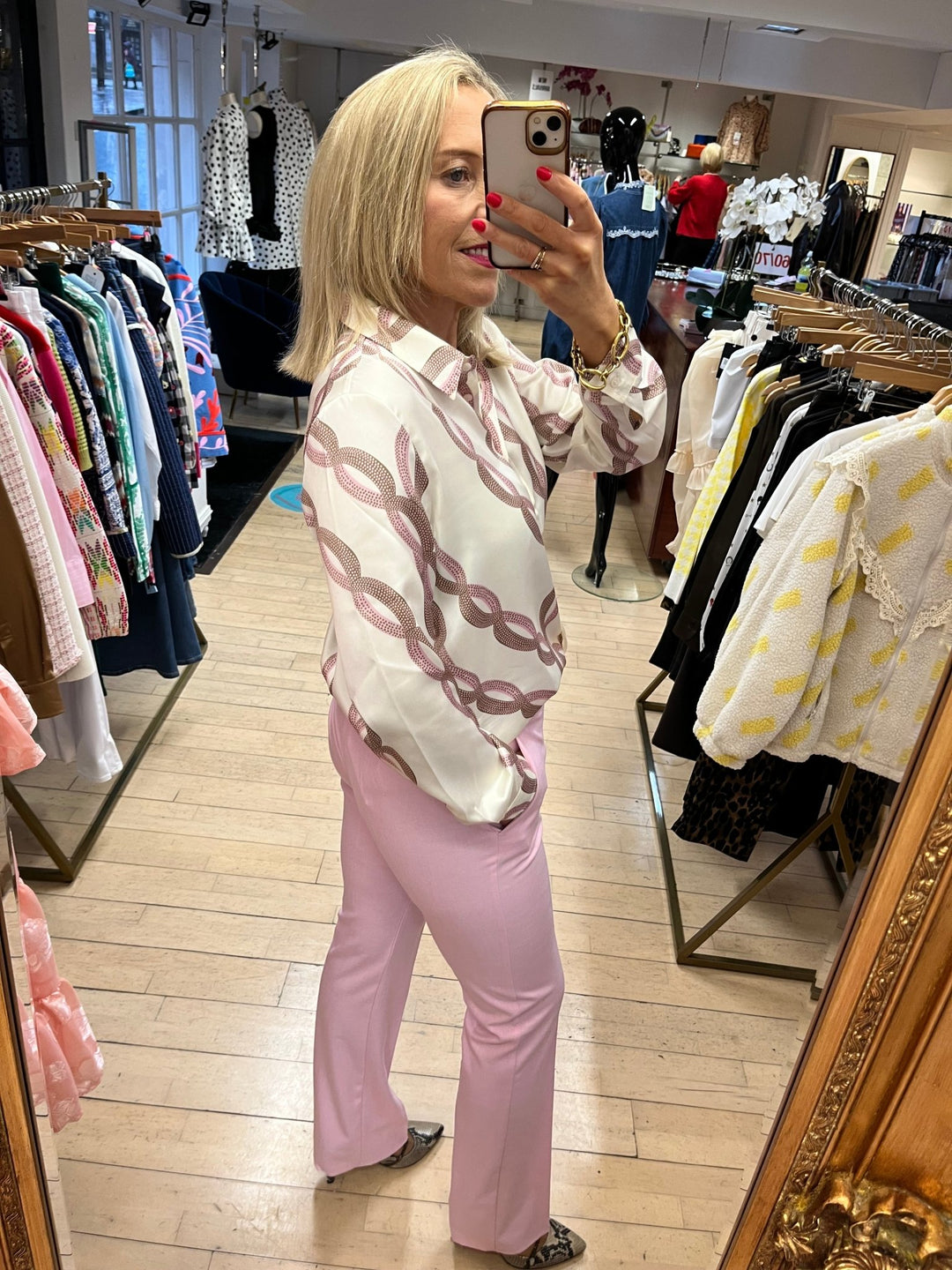 Angel Pink Chain - Emme - Orchid Boutique