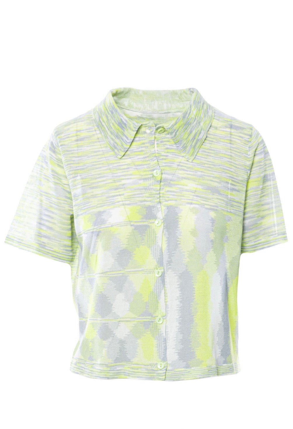 Mix viscose knitwear polo - Anonyme - Orchid Boutique