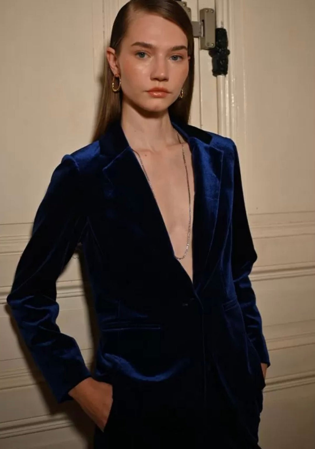 Cobalt Blue Jacket - Molly Bracken - Orchid Boutique