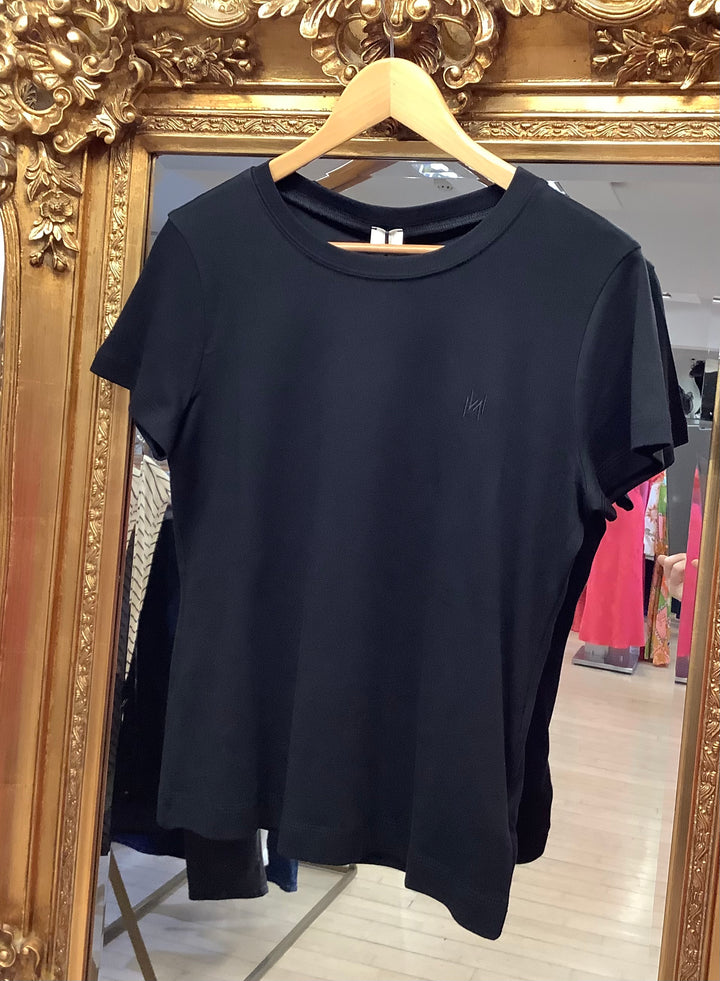 Langue Black T Shirt