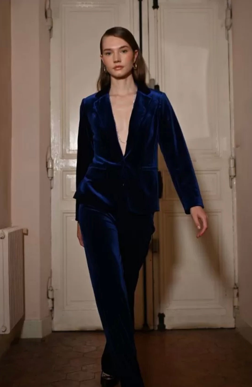 Cobalt Blue Trousers - Molly Bracken - Orchid Boutique