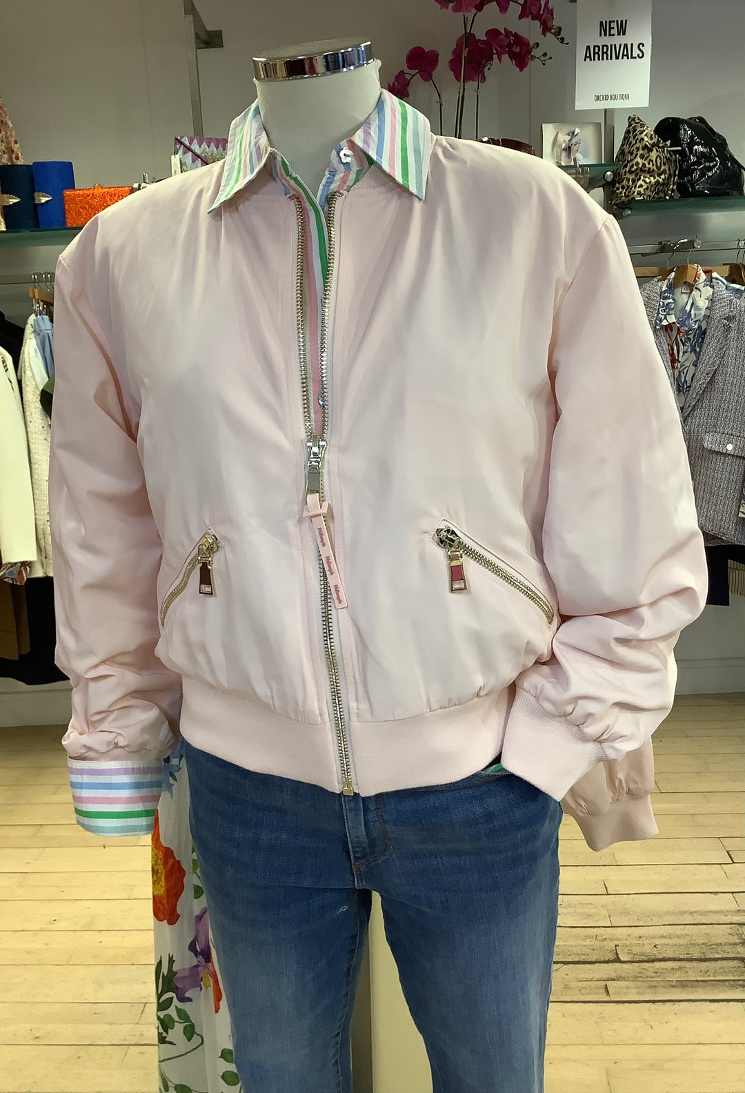 Ellanora Pale Pink Jacket