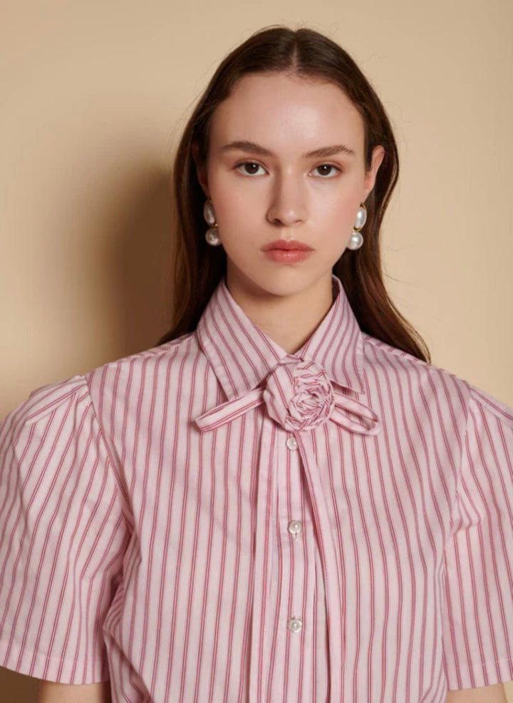 Marta Stripe Boxy Shirt - Sister Jane - Orchid Boutique