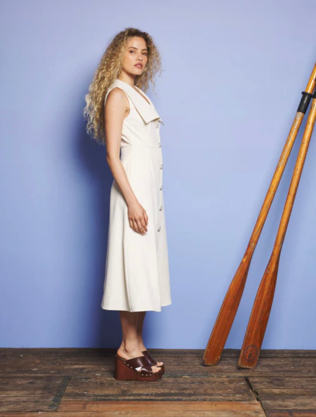 Birdie Collared Midi Dress - Sister Jane - Orchid Boutique