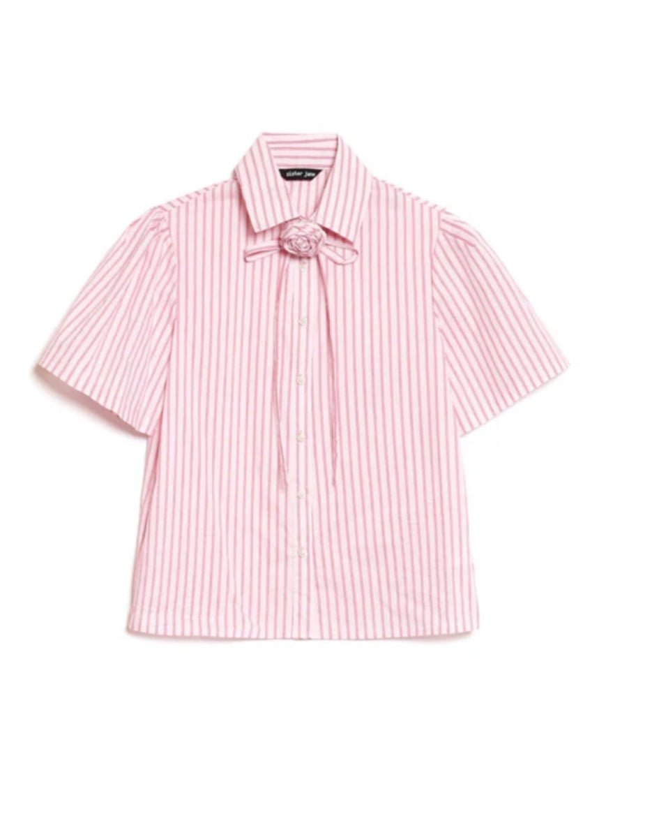 Marta Stripe Boxy Shirt - Sister Jane - Orchid Boutique