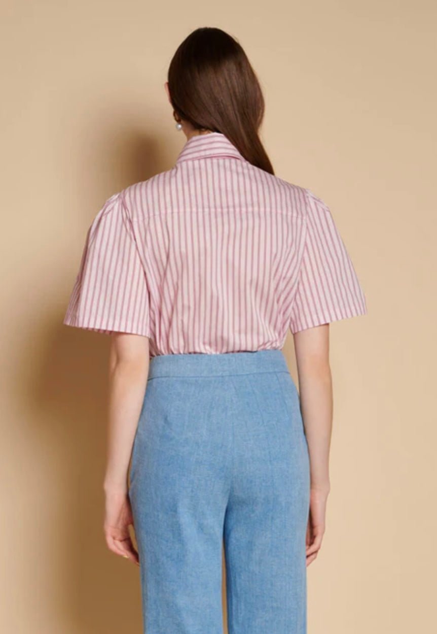 Marta Stripe Boxy Shirt - Sister Jane - Orchid Boutique