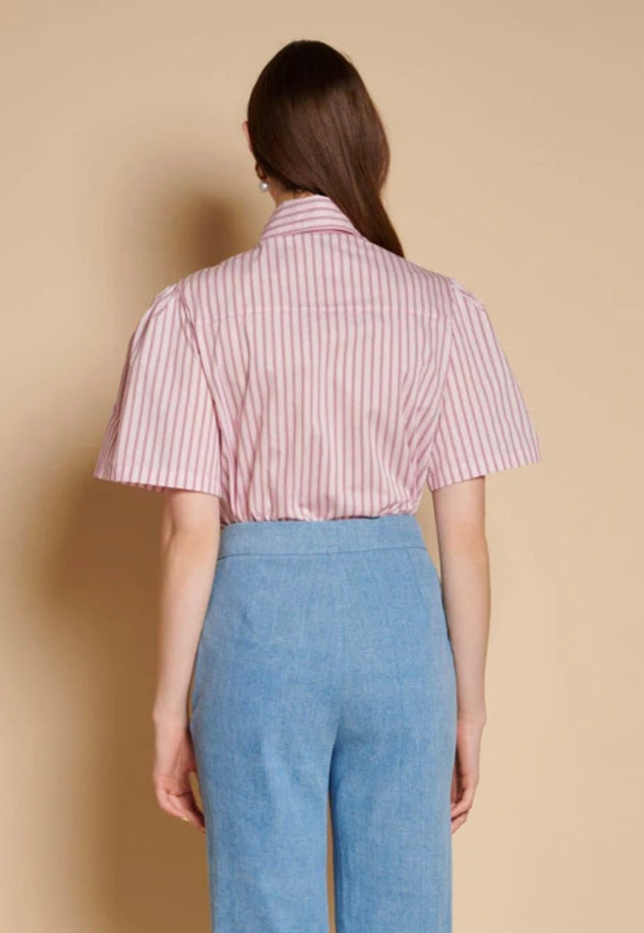 Marta Stripe Boxy Shirt - Sister Jane - Orchid Boutique