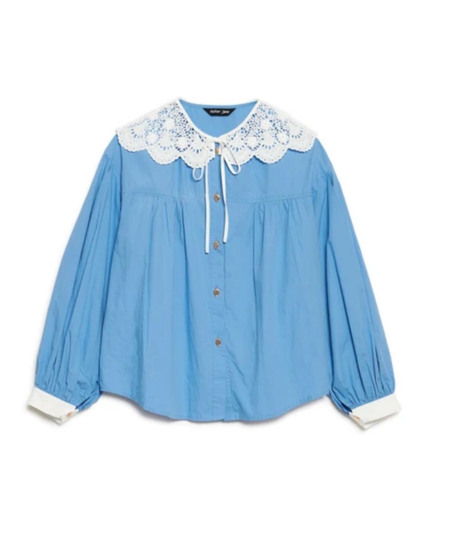 Azurite Collar Blouse - Sister Jane - Orchid Boutique