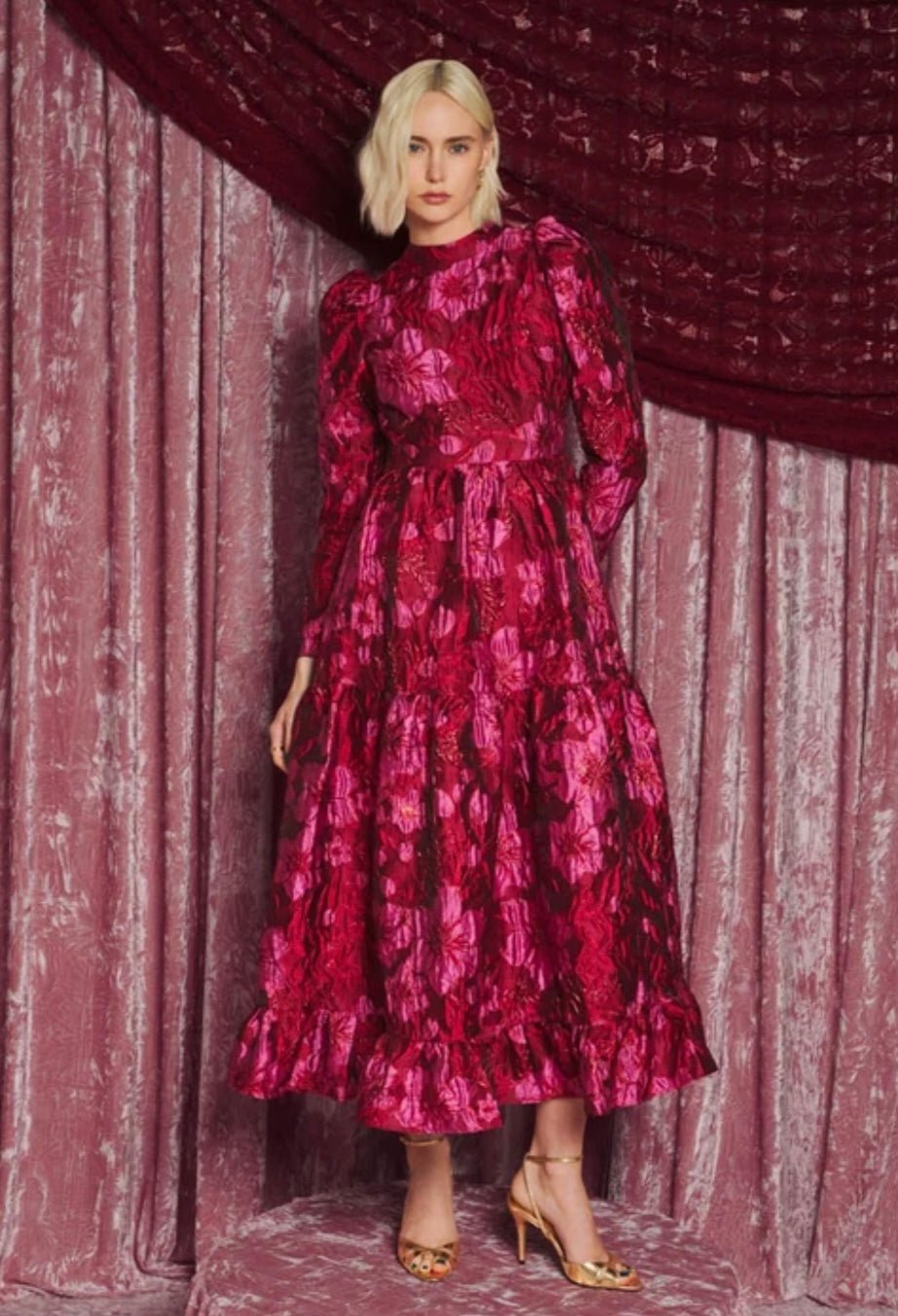 Divina Jacquard Maxi