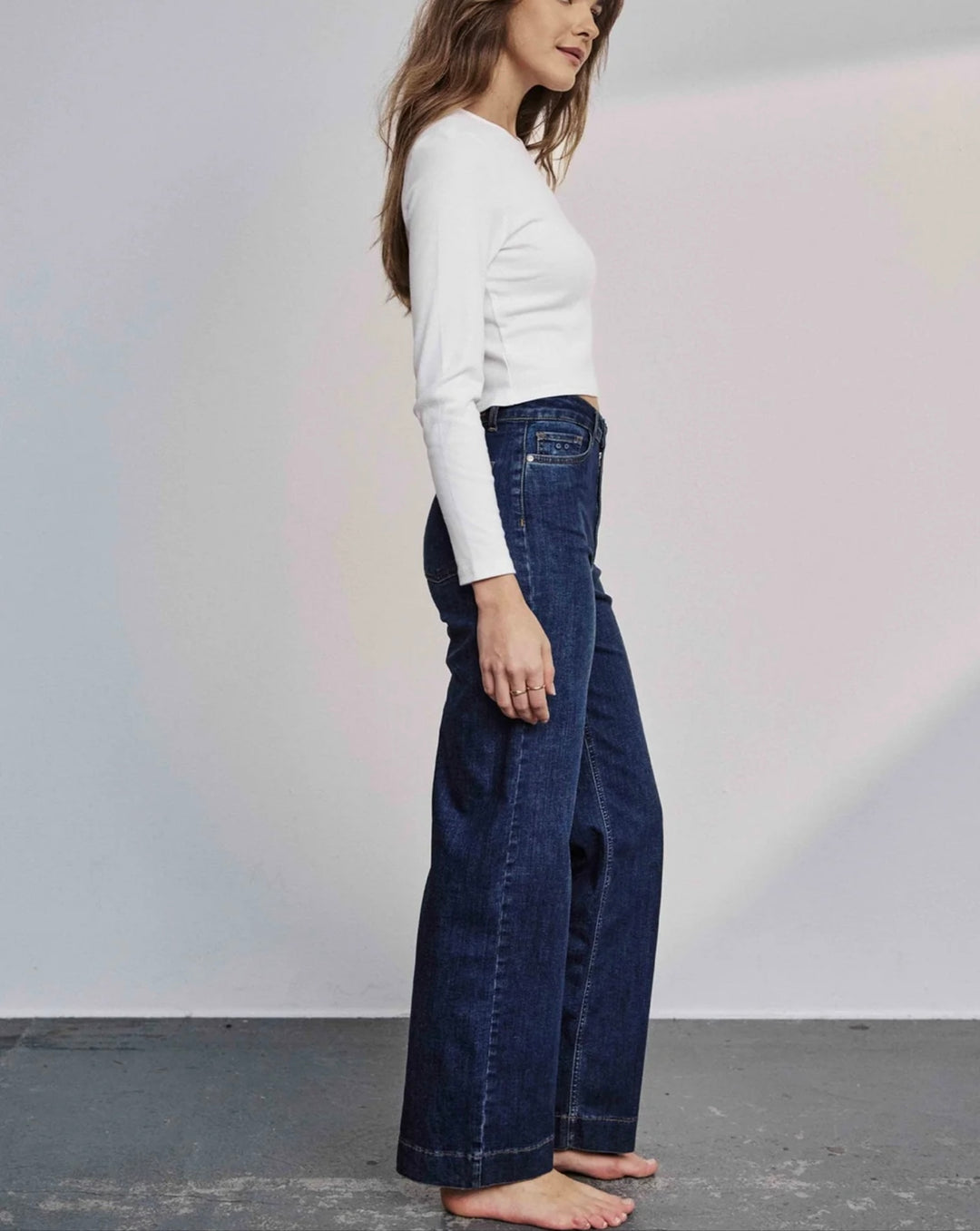 Paris Long Dark Blue - Numph - Orchid Boutique