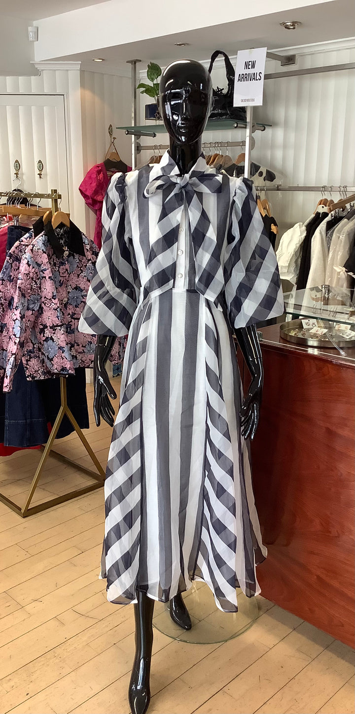 Horizon Stripe Maxi Dress