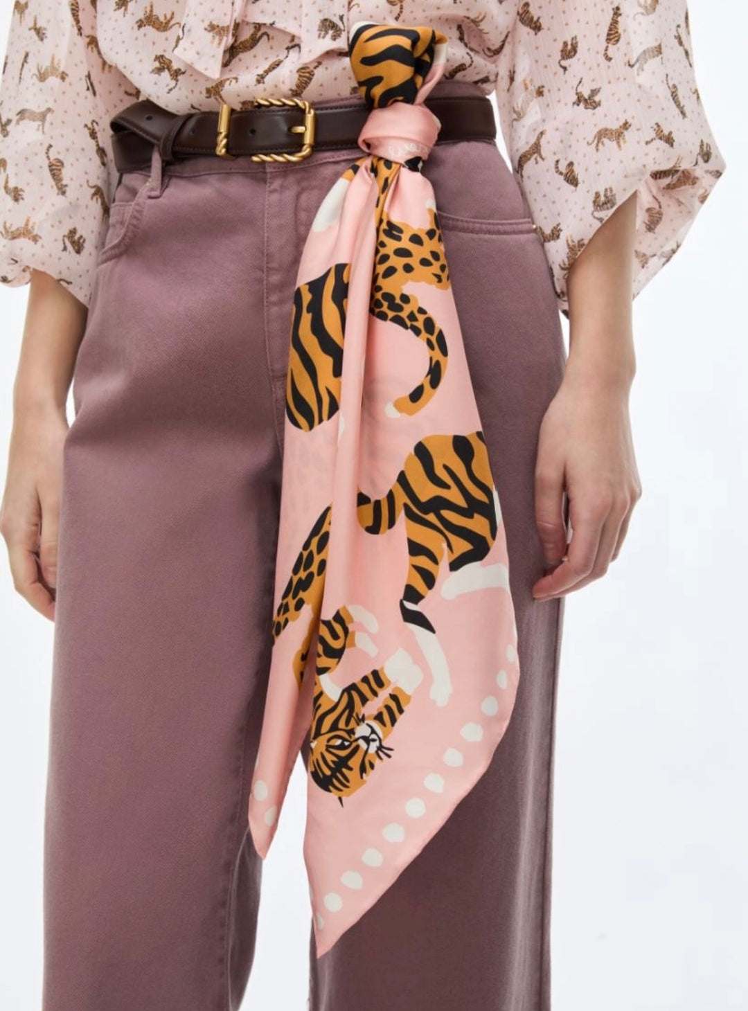 Iblues Palo Scarf Pastel Rose - iBlues - Orchid Boutique