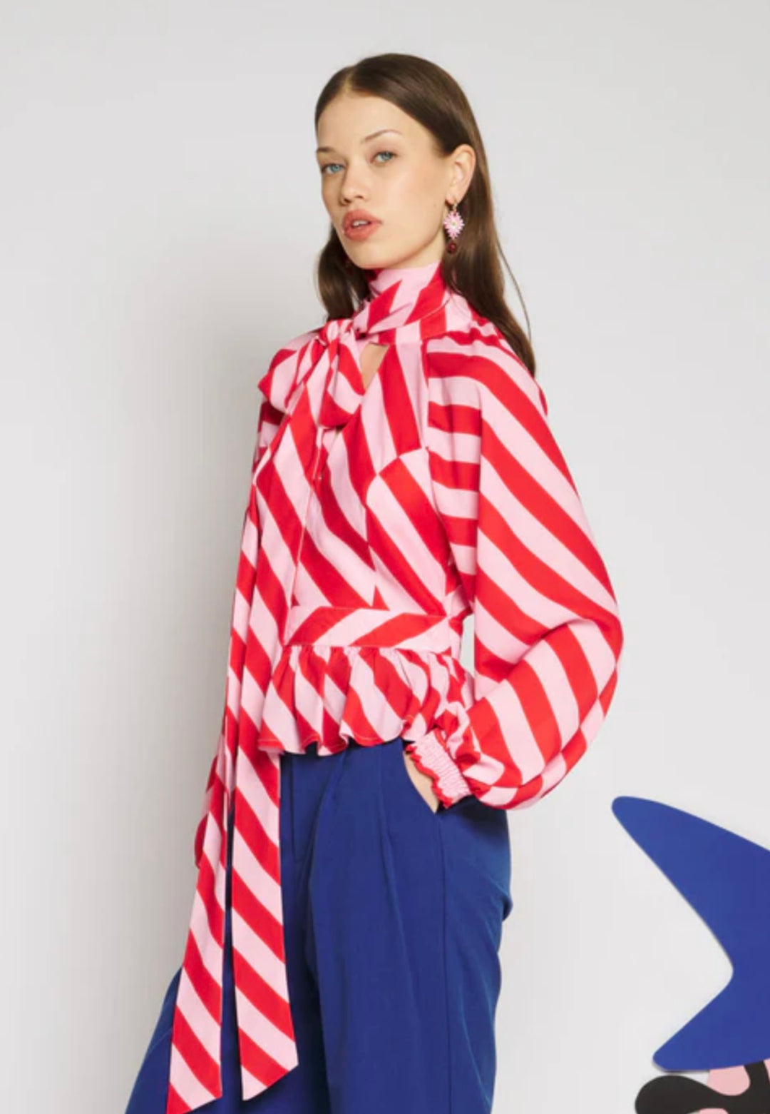 Menton stripe Top